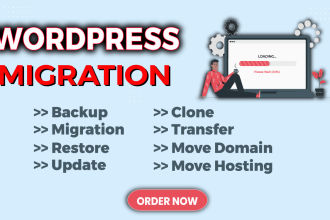 move, clone, migrate, or back up your wordpress website