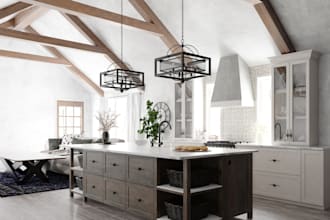 create interior rendering for your kitchen