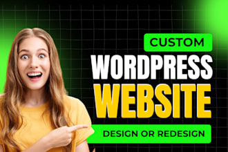 clone, copy, redesign, customize a responsive wordpress website or blog