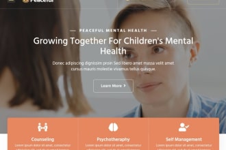 do psychology, counseling wordpress website