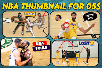 design view boosting youtube thumbnails for nba or basketball channel