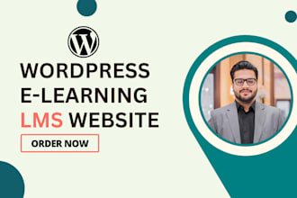 build  wordpress membership website, lms website