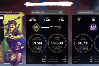 coach and play with you in apex legends rank
