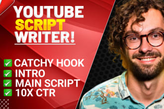 do script writing for youtube videos