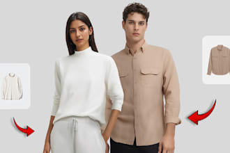shoot your clothes on ai fashion models