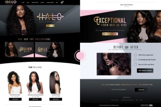 build hair extension website hair extension shopify store hair extension website