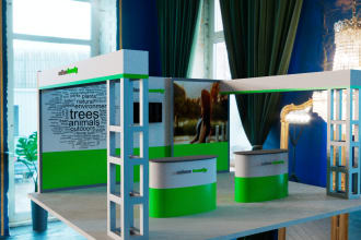 make 3d trade show booth exhibition