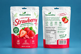do pouch design, packaging design, and mylar bag design