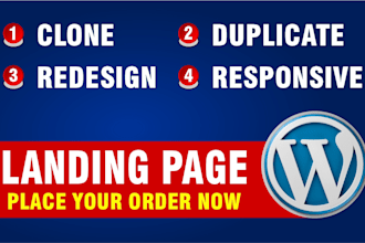 create a high converting wordpress landing page