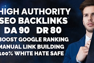 do high authority manual backlinks with white hat seo