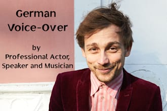record voice overs and narrations in german