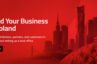 be your business partner, customer sales support,  representative in poland