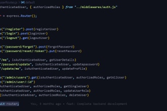 create rest API for your backend in node, express and mongodb