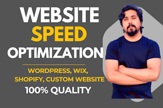speed up your wordpress, shopify or wix website faster load