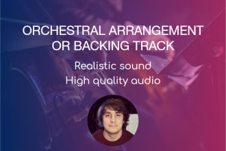 orchestrate your song or create a custom backing track