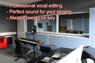 make your vocals sound perfect by tuning, pitching and adding effects
