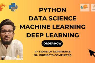 do machine learning, data science, deep learning, python