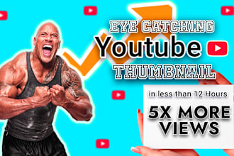 create youtube thumbnail with amazing quality in 2 hours