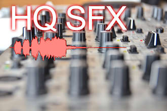 deliver 250 dj sound effects, a lot of celeb drops and sounds in high quality