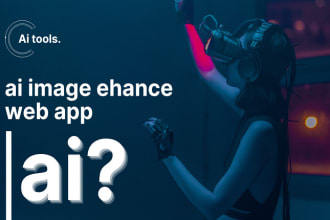 build ai image web app, ai web application chatbot and image generator