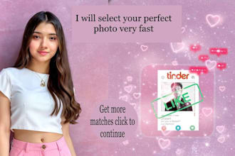 select your best photo for tinder very fast
