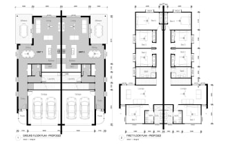 draw 2d floor plans, elevations and sections