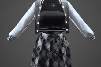 make 3d clothing second life fashion 3d