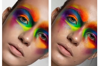 professionally do beauty, high end retouch
