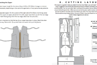 create illustrations for your sewing patterns