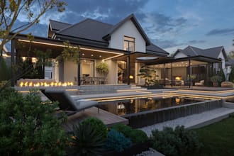 do 3d exterior design of house, commercial building