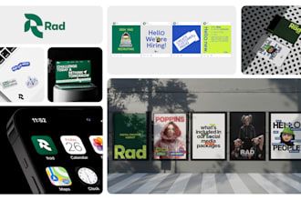 design a elegant logo, brand identity, brand style guide