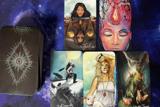 do a psychic tarot reading for the year ahead