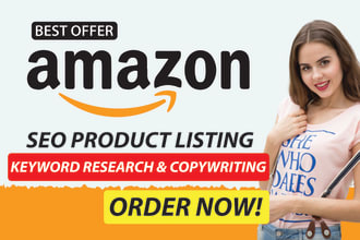 do SEO product descriptions for amazon top selling listings
