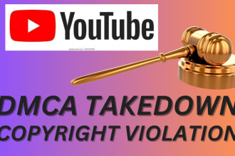 remove infringing videos from youtube under dmca