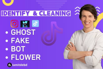 identify and remove instagram fake ghost inactive bot followers