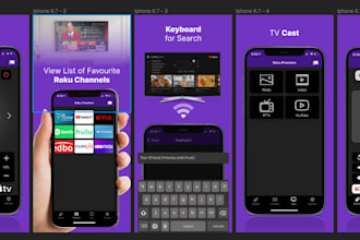 create a website and mobile app UI UX design