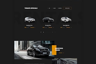 design a modern, SEO optimized chauffeur website using nextjs