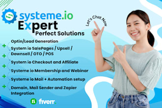be your systeme io expert to build high converting funnel