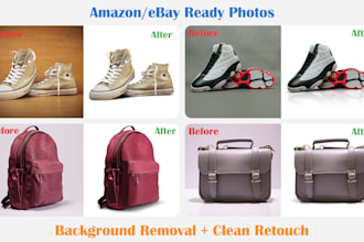do background removal, clipping path, cut out and ecommerce photo editing