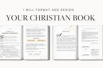 edit, format and design your christian book
