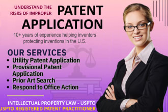 prepare and file one provisional patent application with the US patent office