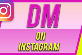 send instagram, facebook, and twitter direct messages manually
