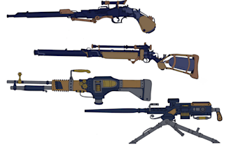 concept item and weapon