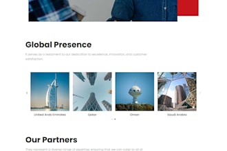 create responsive and clickable html landing page