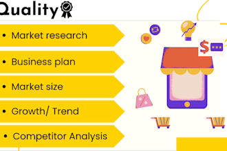 do market research and competitor analysis