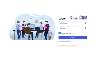 flight booking management CRM