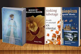 design professional book cover design ,ebook cover