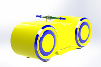 tron ride design chassis and body