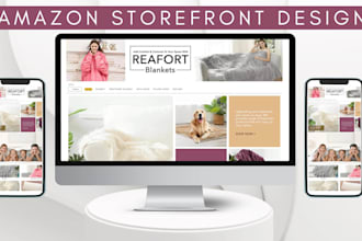 do amazon storefront design, amazon ebc design, amazon storefront