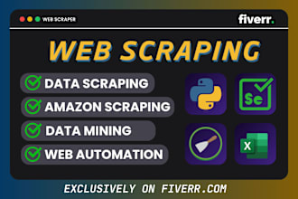 do perfect web scraping, data mining from any website in 24h